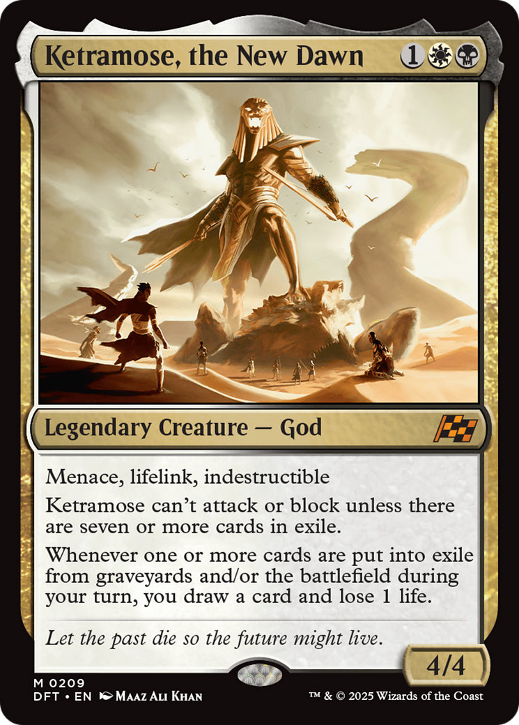 Ketramose, the New Dawn [Aetherdrift] | Fandemonia Ltd