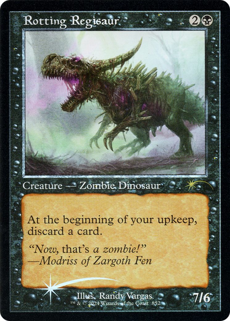 Rotting Regisaur (Retro Frame) [Secret Lair Drop Series] | Fandemonia Ltd