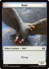 Spider // Bird Double-Sided Token [Tarkir: Dragonstorm Commander Tokens] | Fandemonia Ltd