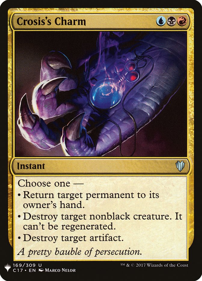 Crosis's Charm [Mystery Booster] | Fandemonia Ltd