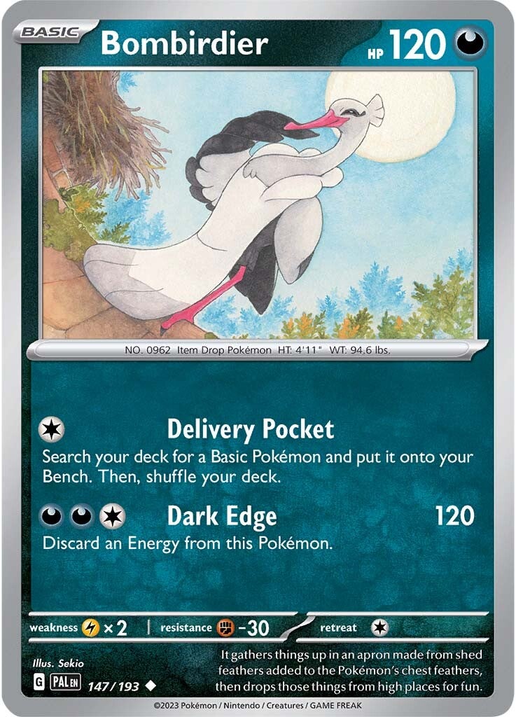Bombirdier (147/193) [Scarlet & Violet: Paldea Evolved] | Fandemonia Ltd