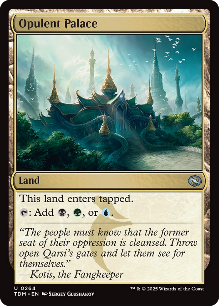 Opulent Palace [Tarkir: Dragonstorm] | Fandemonia Ltd