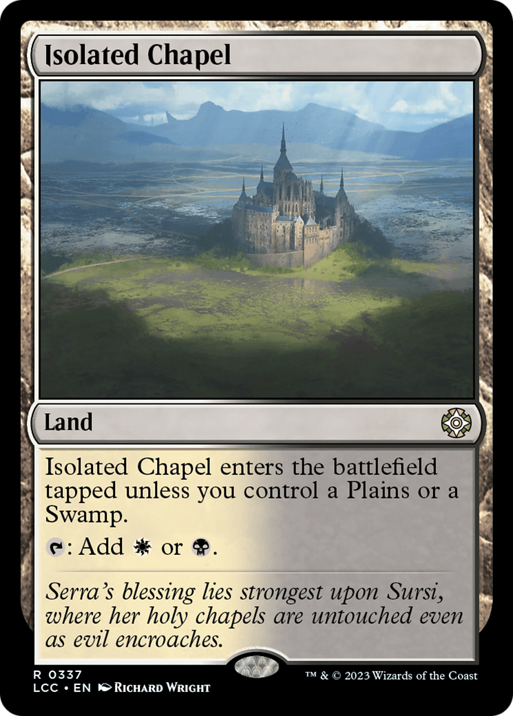 Isolated Chapel [The Lost Caverns of Ixalan Commander] | Fandemonia Ltd