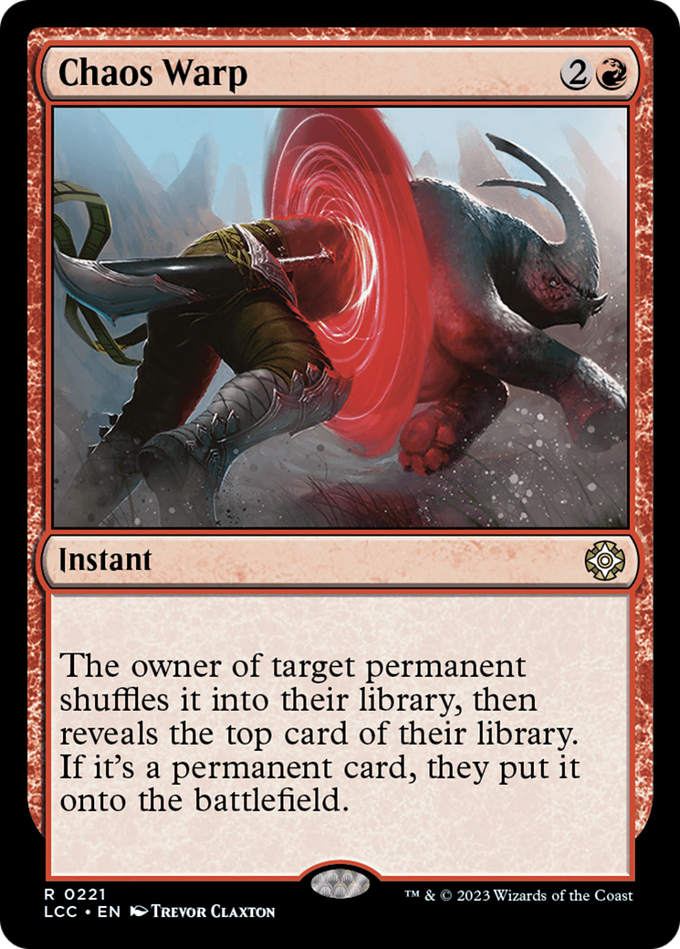 Chaos Warp [The Lost Caverns of Ixalan Commander] | Fandemonia Ltd