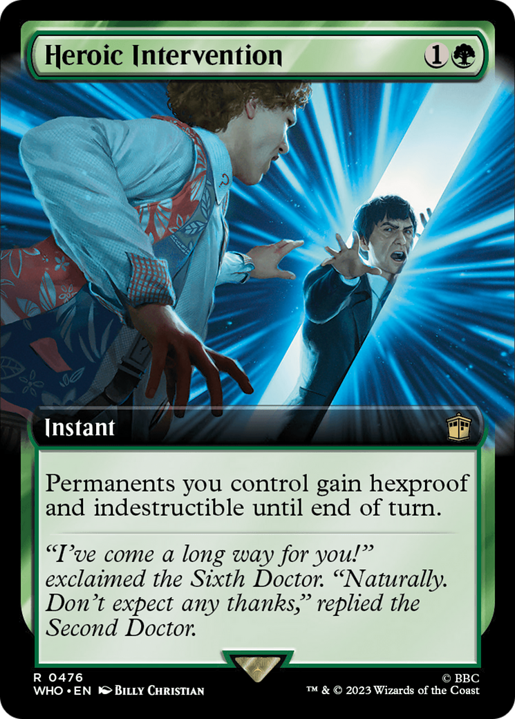 Heroic Intervention (Extended Art) [Doctor Who] | Fandemonia Ltd