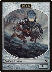 Myr // Spirit Double-Sided Token [Modern Event Deck 2014 Tokens] | Fandemonia Ltd
