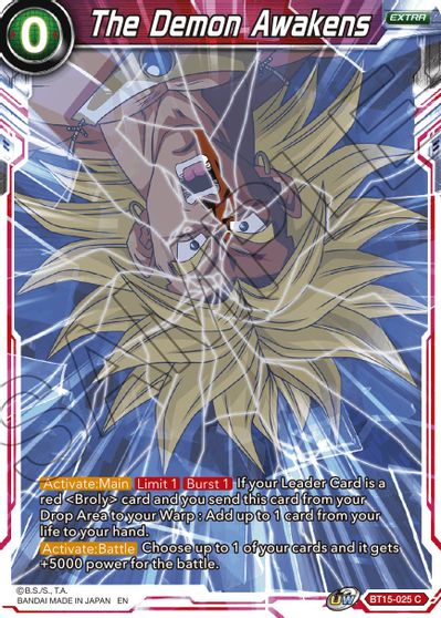 The Demon Awakens (BT15-025) [Saiyan Showdown] | Fandemonia Ltd