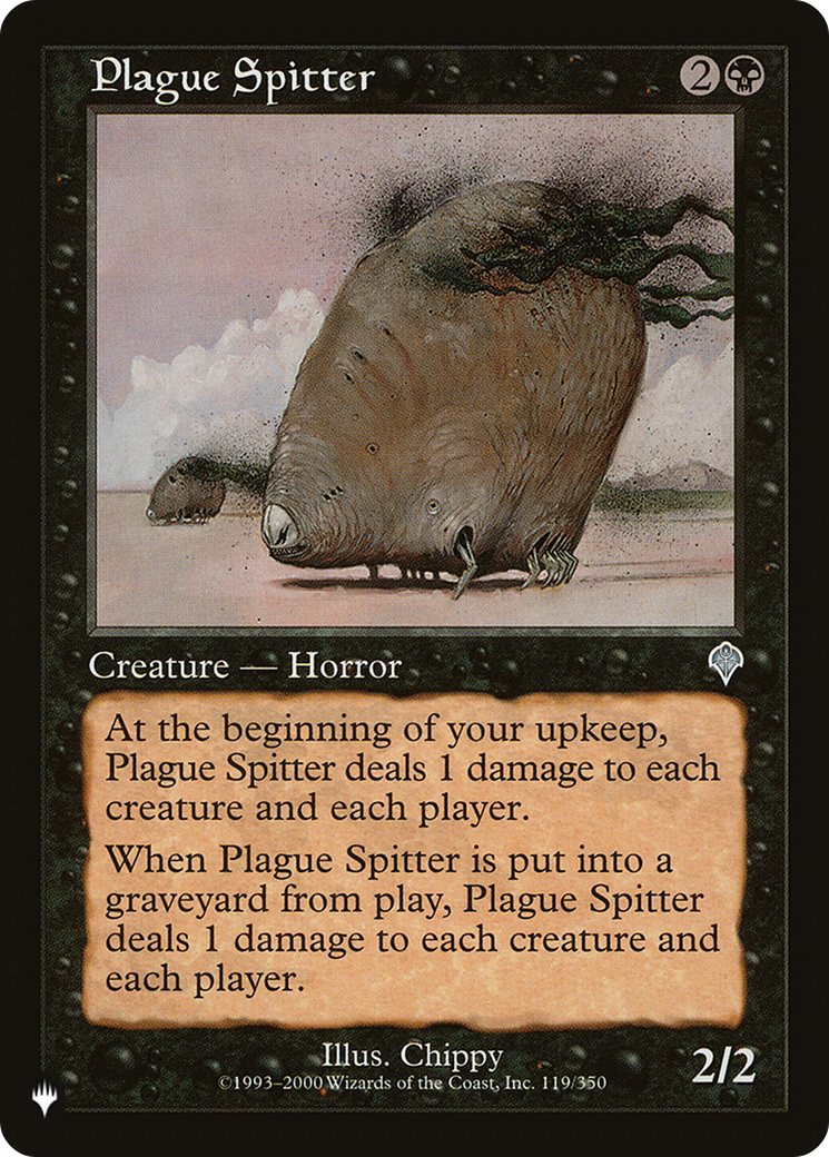 Plague Spitter [The List] | Fandemonia Ltd