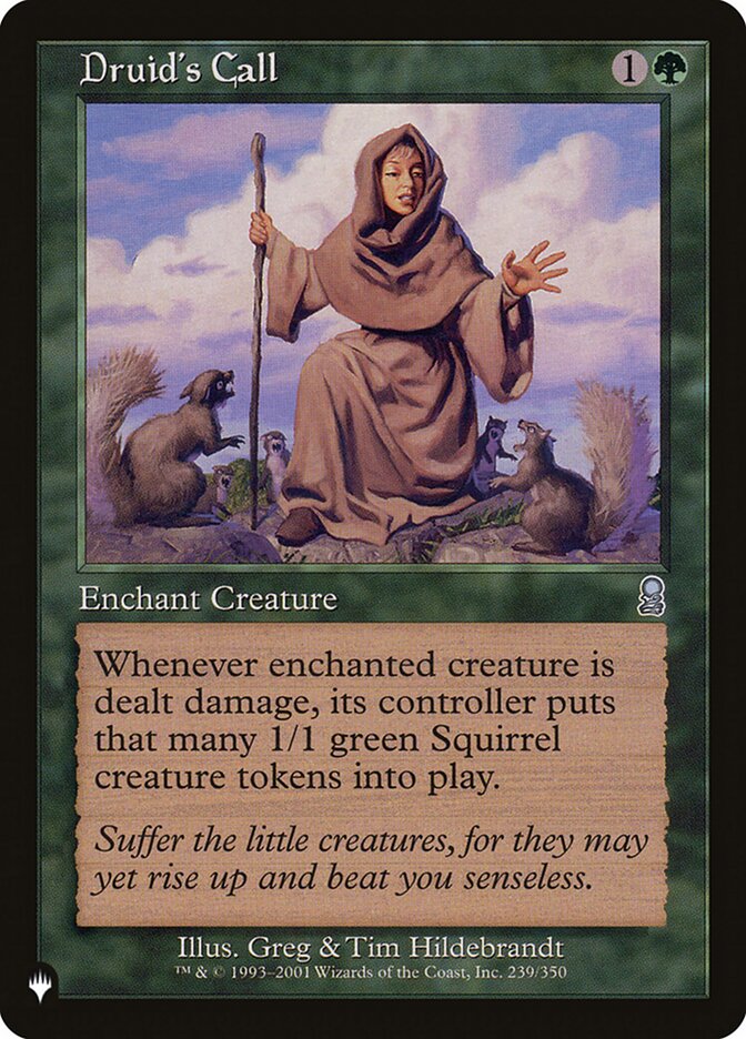 Druid's Call [The List] | Fandemonia Ltd