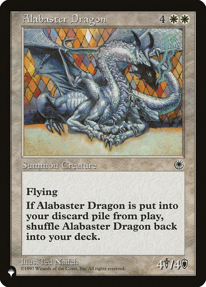 Alabaster Dragon [The List] | Fandemonia Ltd