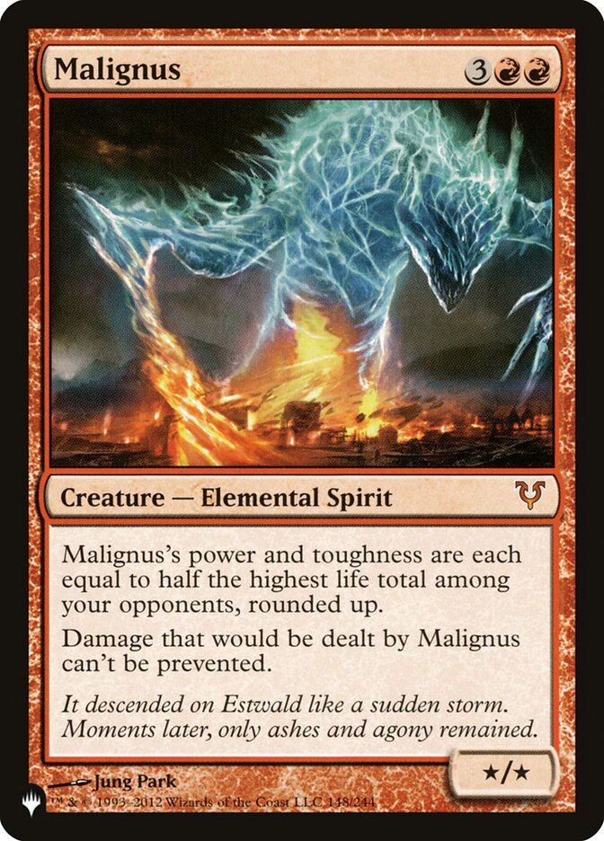 Malignus [The List] | Fandemonia Ltd