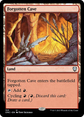 Forgotten Cave [Phyrexia: All Will Be One Commander] | Fandemonia Ltd