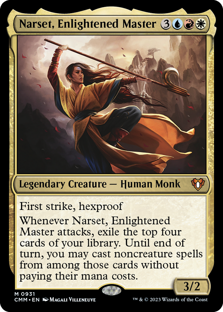 Narset, Enlightened Master [Commander Masters] | Fandemonia Ltd