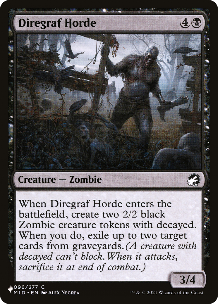 Diregraf Horde [The List] | Fandemonia Ltd