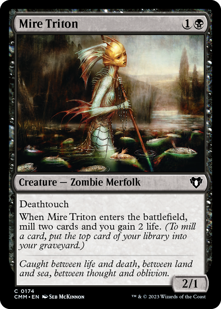 Mire Triton [Commander Masters] | Fandemonia Ltd