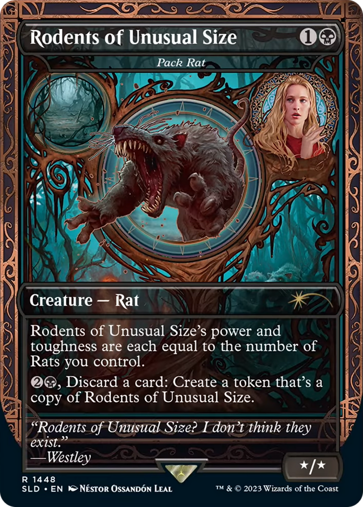 Rodents of Unusual Size - Pack Rat [Secret Lair Drop Series] | Fandemonia Ltd