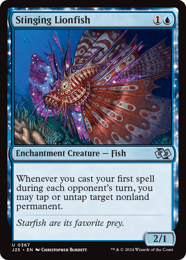 Stinging Lionfish [Foundations Jumpstart] | Fandemonia Ltd