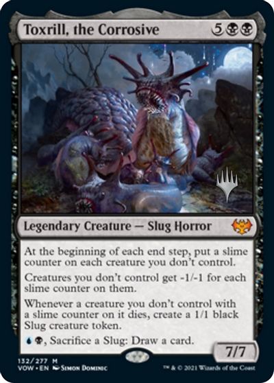Toxrill, the Corrosive (Promo Pack) [Innistrad: Crimson Vow Promos] | Fandemonia Ltd