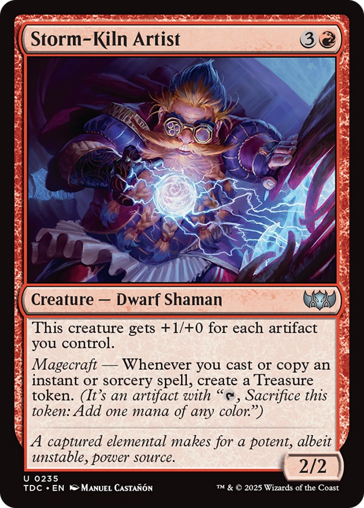 Storm-Kiln Artist [Tarkir: Dragonstorm Commander] | Fandemonia Ltd