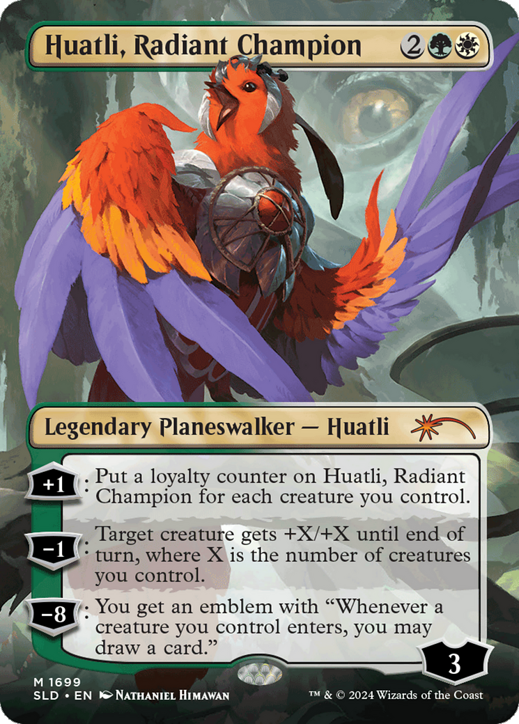 Huatli, Radiant Champion (Rainbow Foil) [Secret Lair Drop Series] | Fandemonia Ltd
