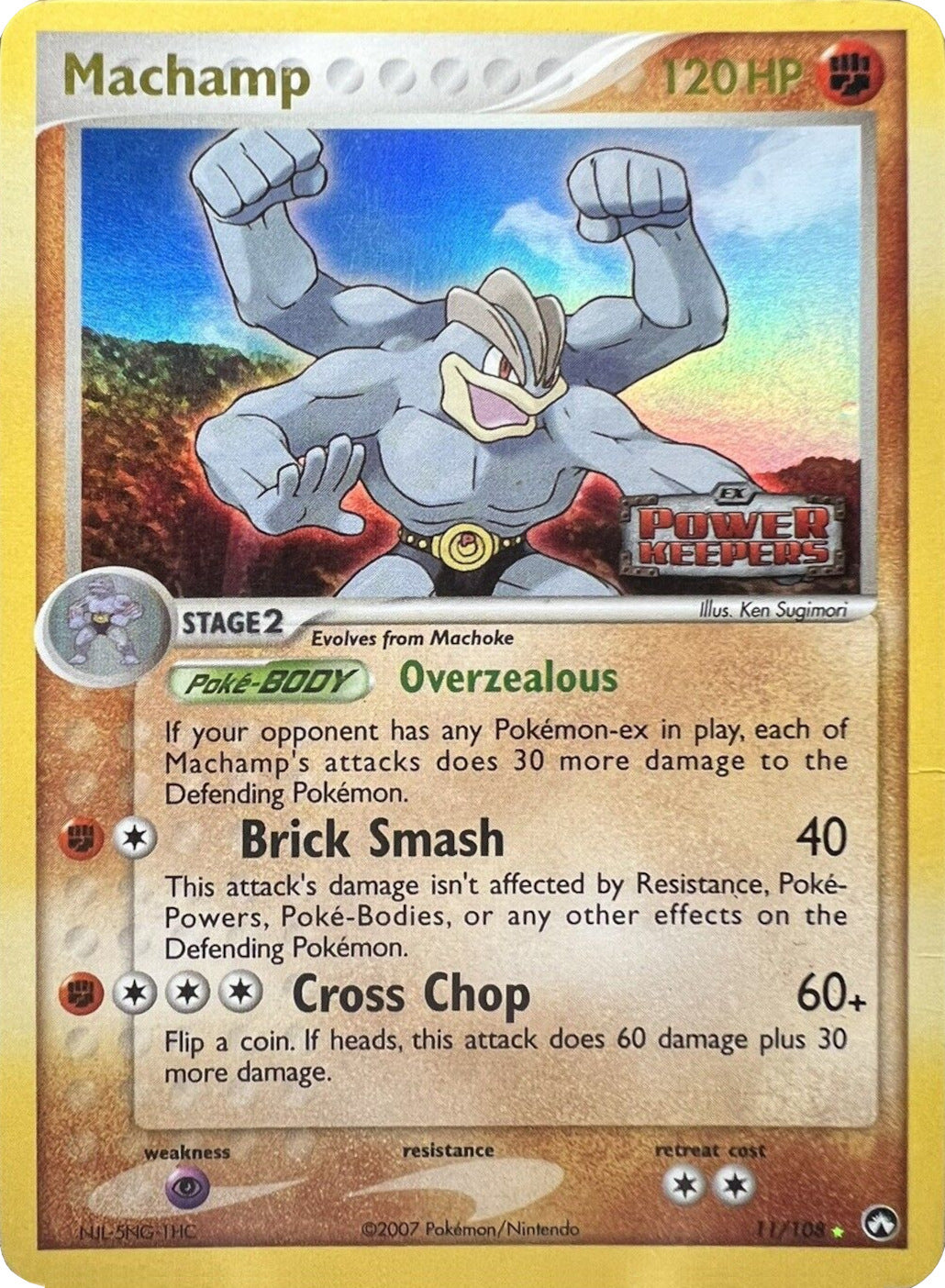 Machamp (11/108) (Stamped) [EX: Power Keepers] | Fandemonia Ltd