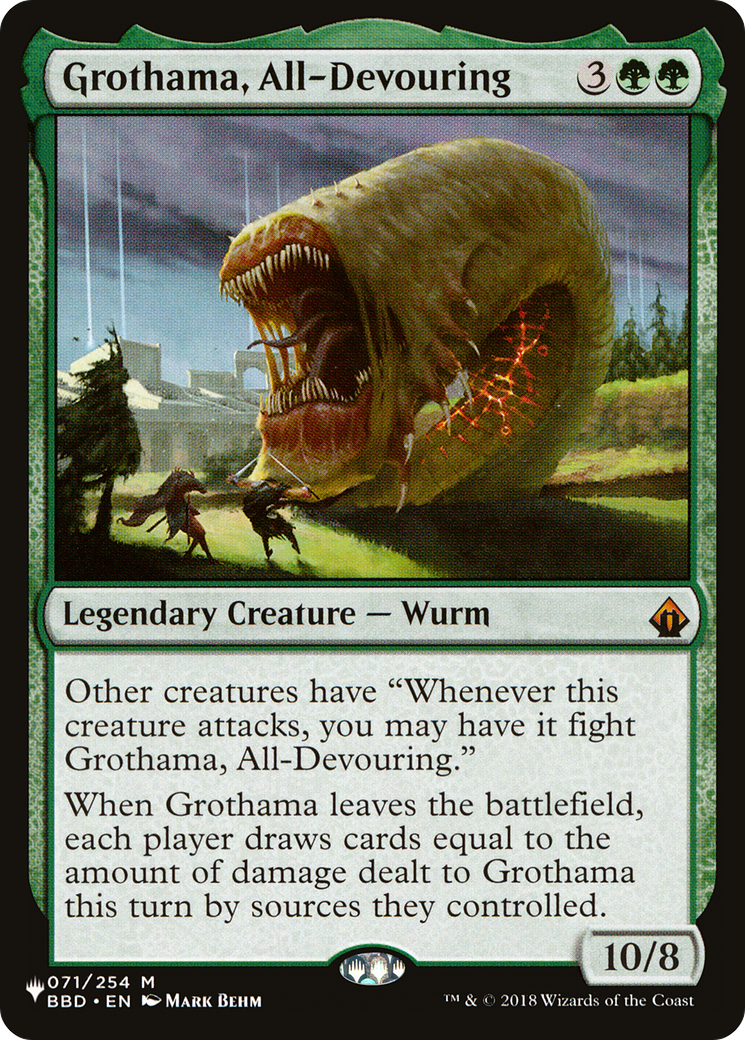 Grothama, All-Devouring [The List] | Fandemonia Ltd