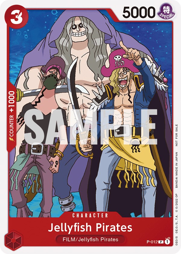 Jellyfish Pirates (One Piece Film Red) [One Piece Promotion Cards] | Fandemonia Ltd