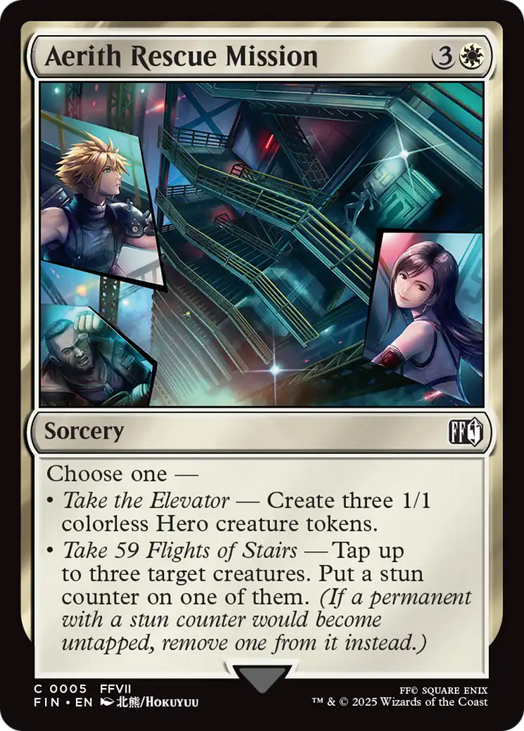 Aerith Rescue Mission [FINAL FANTASY] | Fandemonia Ltd