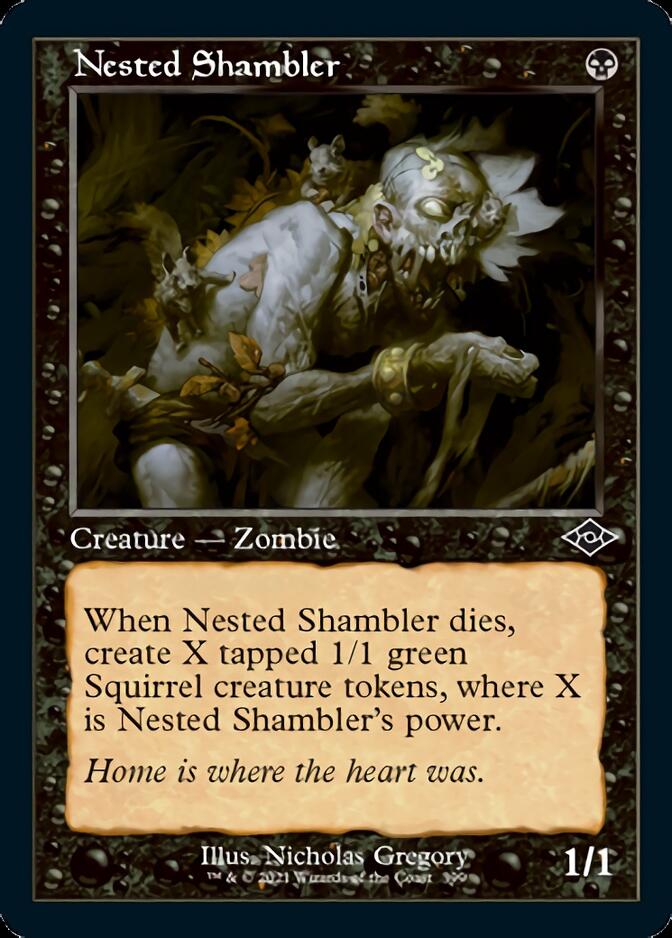 Nested Shambler (Retro Foil Etched) [Modern Horizons 2] | Fandemonia Ltd