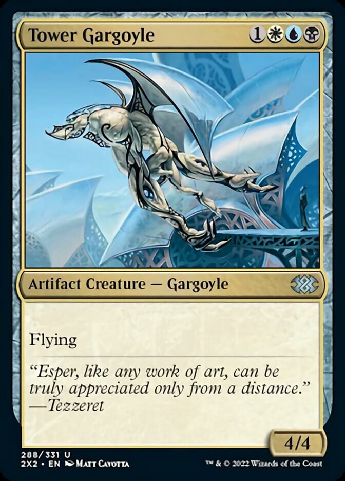 Tower Gargoyle [Double Masters 2022] | Fandemonia Ltd