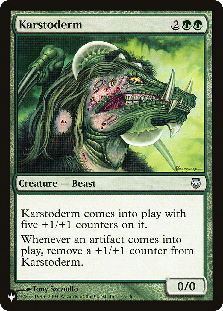 Karstoderm [The List] | Fandemonia Ltd