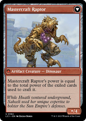 Saheeli's Lattice // Mastercraft Raptor [The Lost Caverns of Ixalan] | Fandemonia Ltd