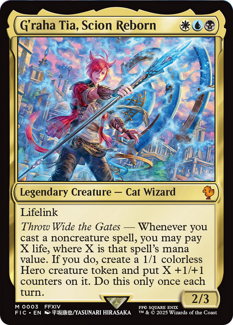 G'raha Tia, Scion Reborn [FINAL FANTASY Commander] | Fandemonia Ltd
