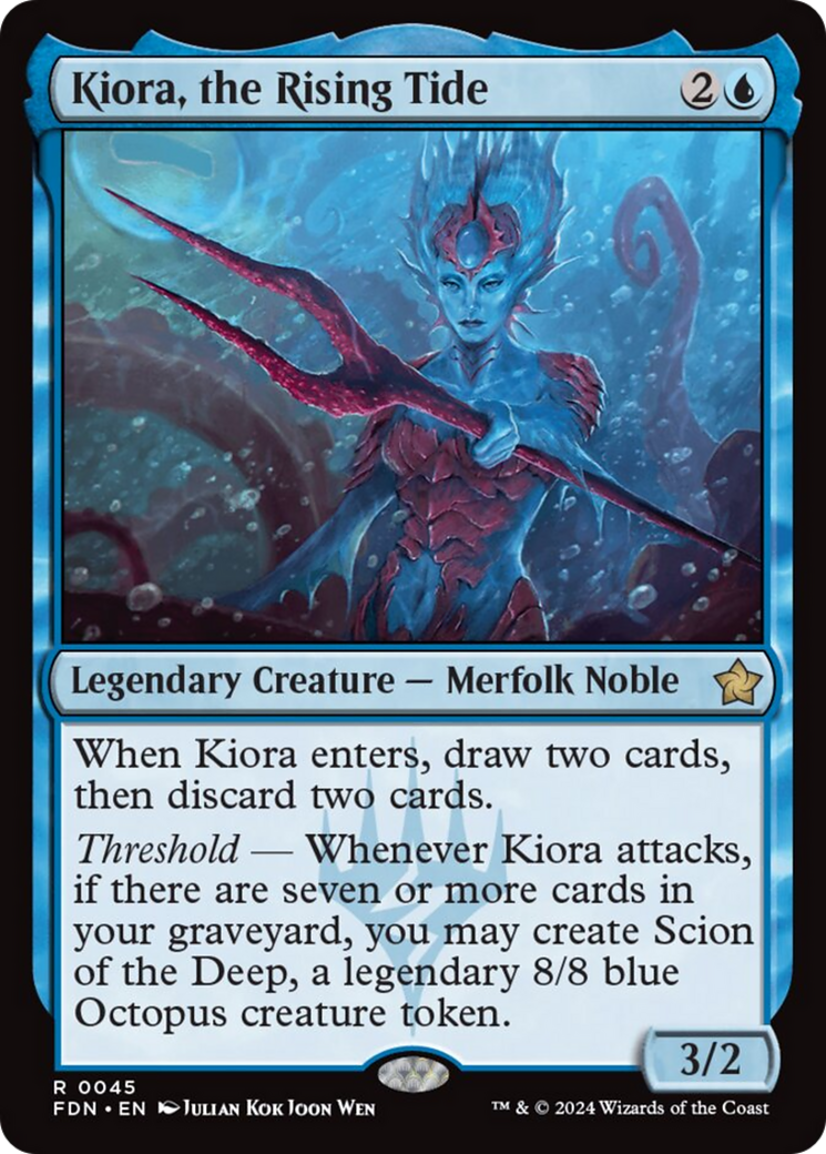 Kiora, the Rising Tide [Foundations] | Fandemonia Ltd