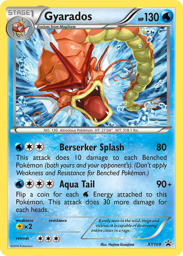 Gyarados (XY109) [XY: Black Star Promos] | Fandemonia Ltd