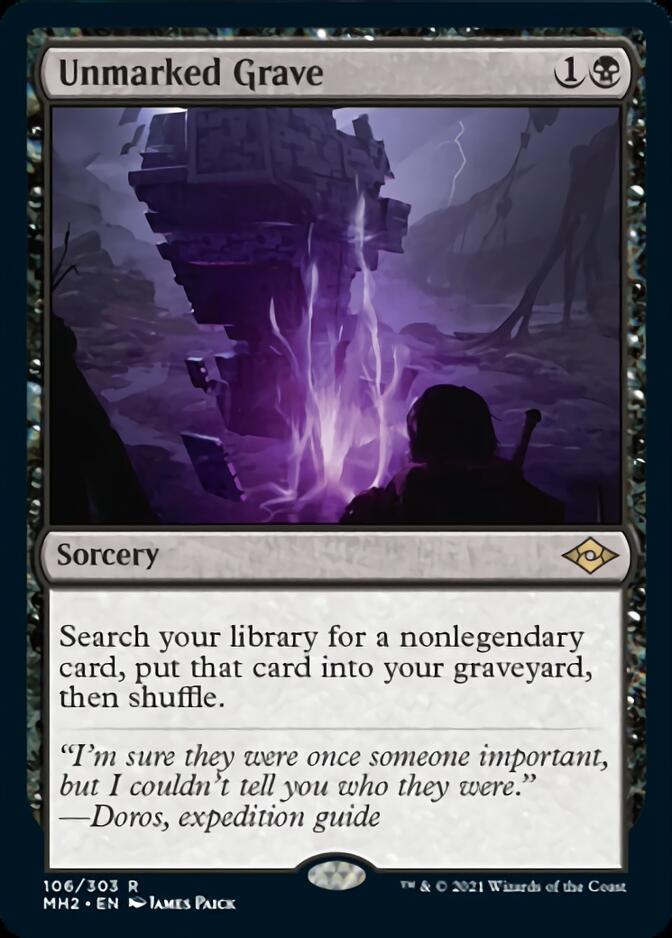 Unmarked Grave [Modern Horizons 2] | Fandemonia Ltd