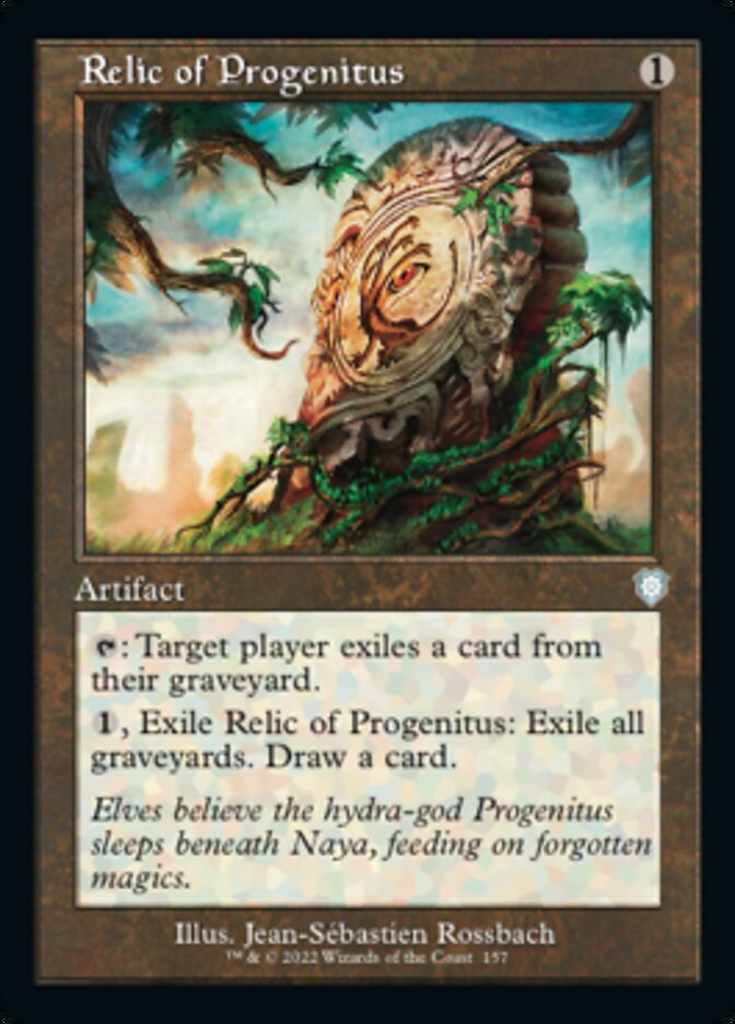 Relic of Progenitus (Retro) [The Brothers' War Commander] | Fandemonia Ltd