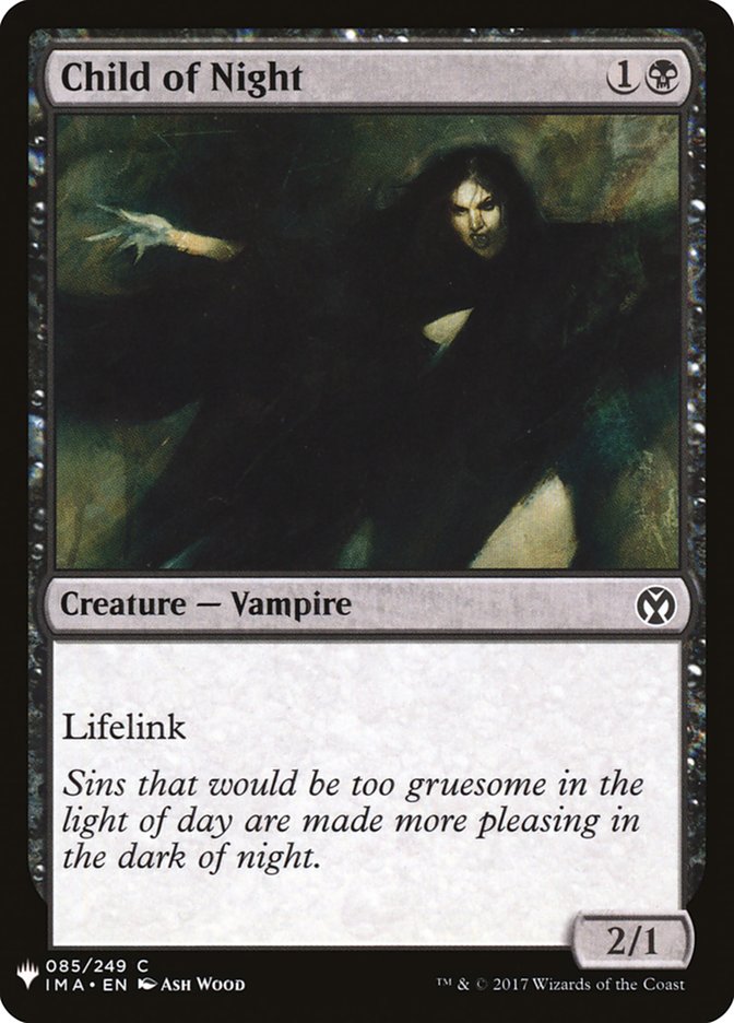 Child of Night [Mystery Booster] | Fandemonia Ltd