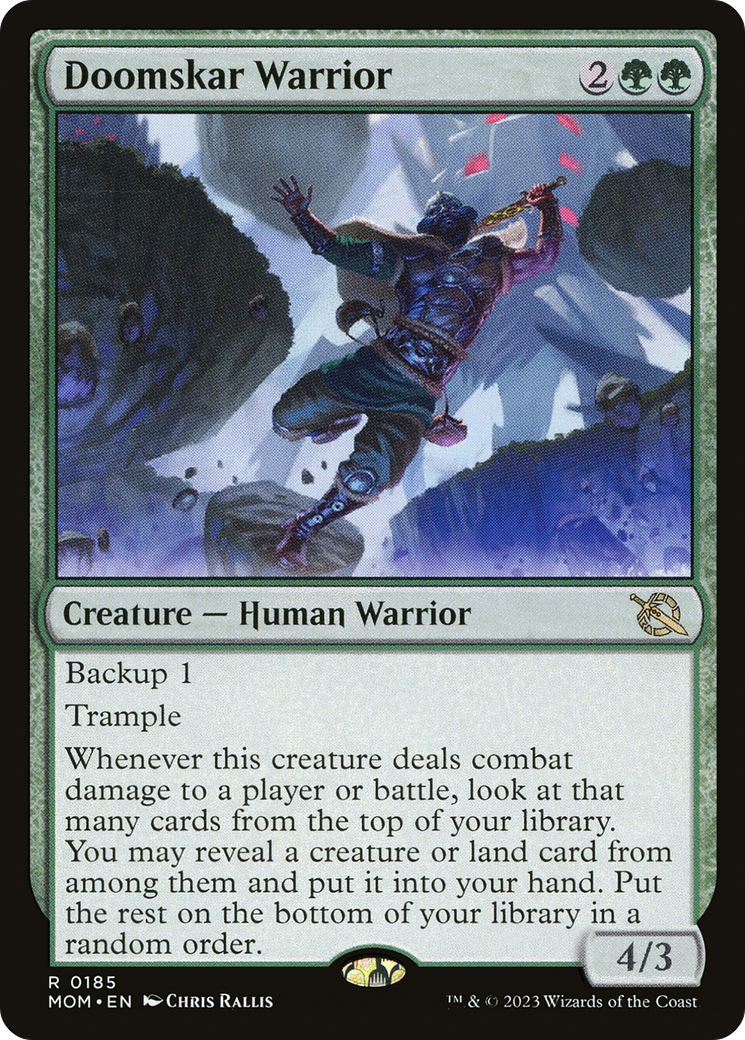 Doomskar Warrior [March of the Machine] | Fandemonia Ltd