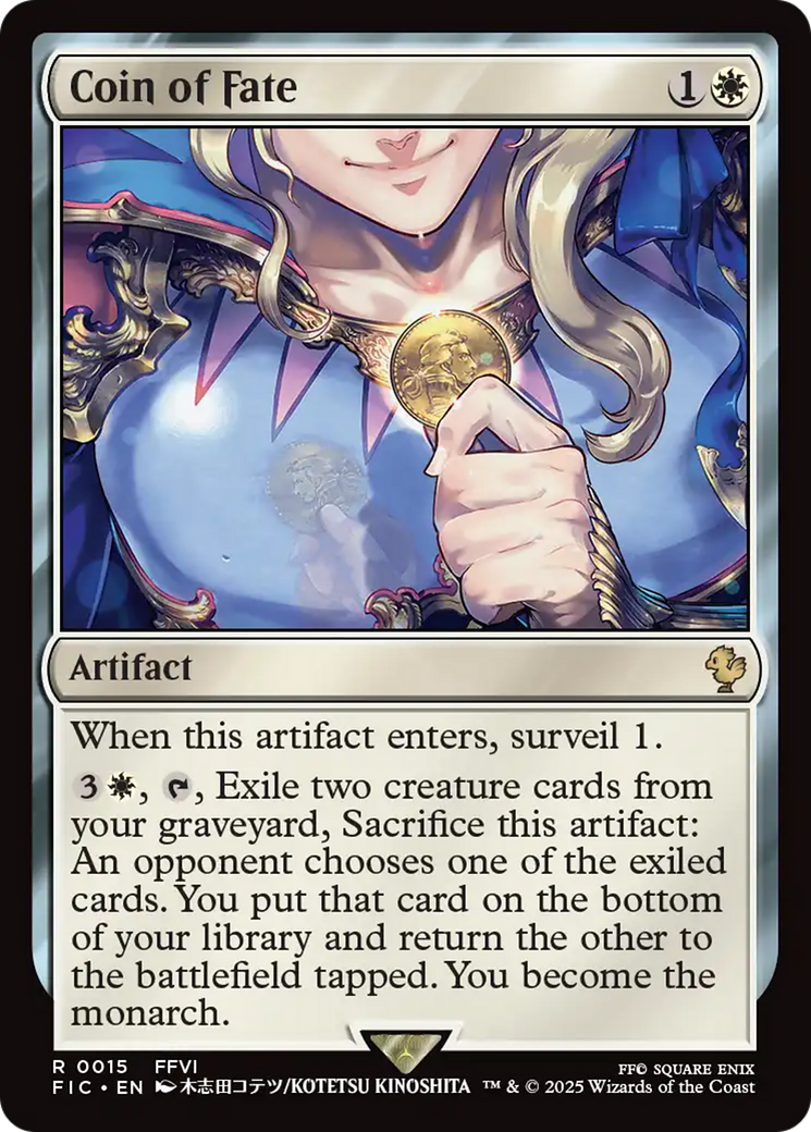 Coin of Fate [FINAL FANTASY Commander] | Fandemonia Ltd