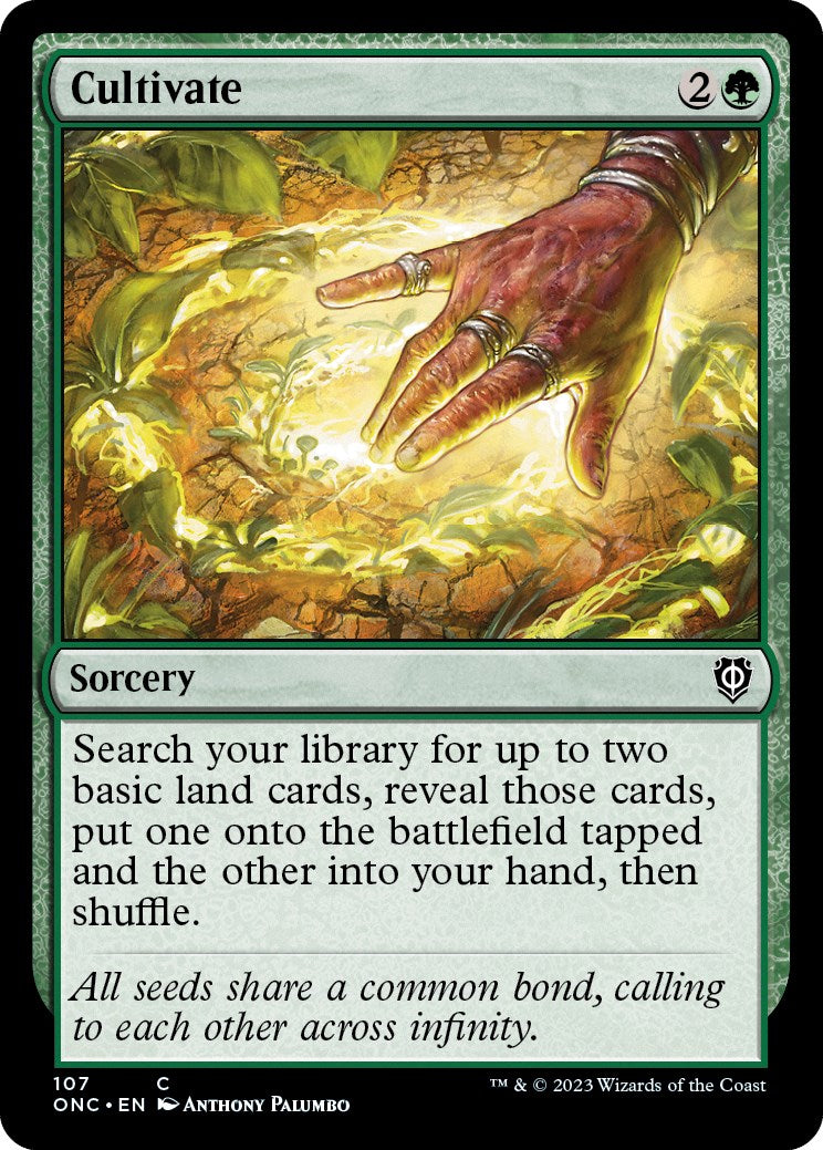 Cultivate [Phyrexia: All Will Be One Commander] | Fandemonia Ltd