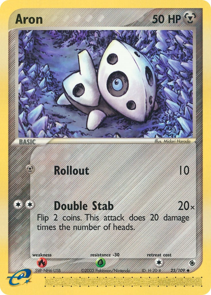 Aron (25/109) [EX: Ruby & Sapphire] | Fandemonia Ltd