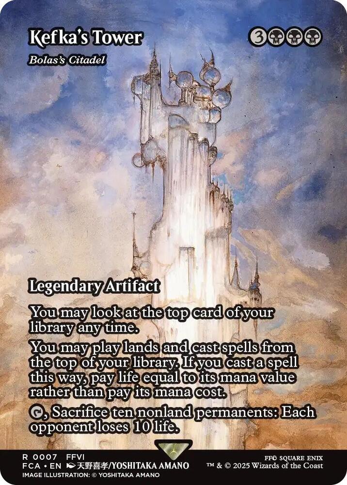 Kefka's Tower - Bolas's Citadel (Showcase) [FINAL FANTASY : Through the Ages] | Fandemonia Ltd