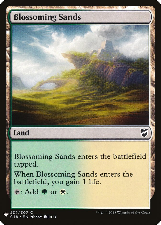Blossoming Sands [Mystery Booster] | Fandemonia Ltd