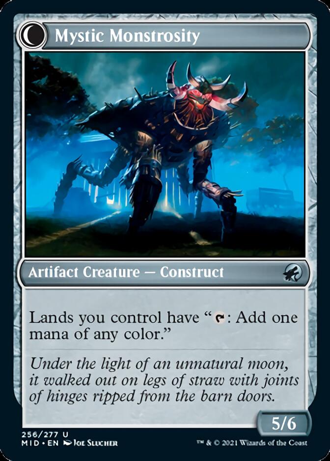 Mystic Skull // Mystic Monstrosity [Innistrad: Midnight Hunt] | Fandemonia Ltd
