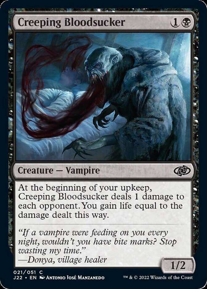 Creeping Bloodsucker [Jumpstart 2022] | Fandemonia Ltd