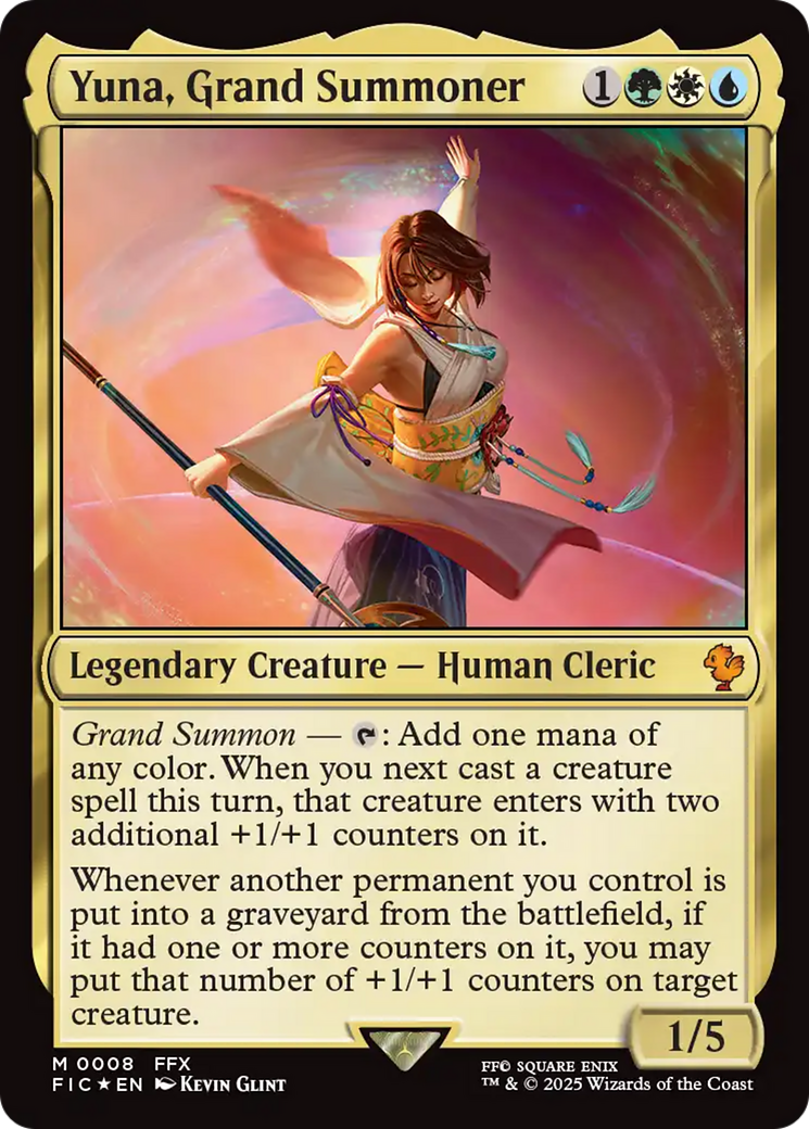 Yuna, Grand Summoner [FINAL FANTASY Commander] | Fandemonia Ltd