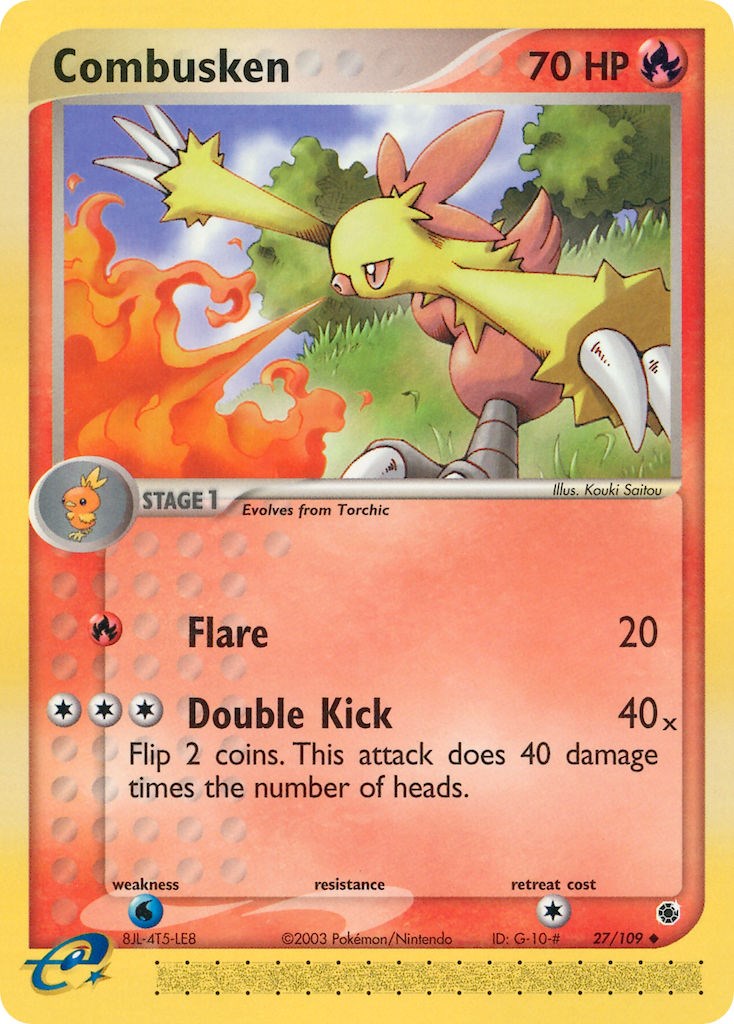 Combusken (27/109) [EX: Ruby & Sapphire] | Fandemonia Ltd