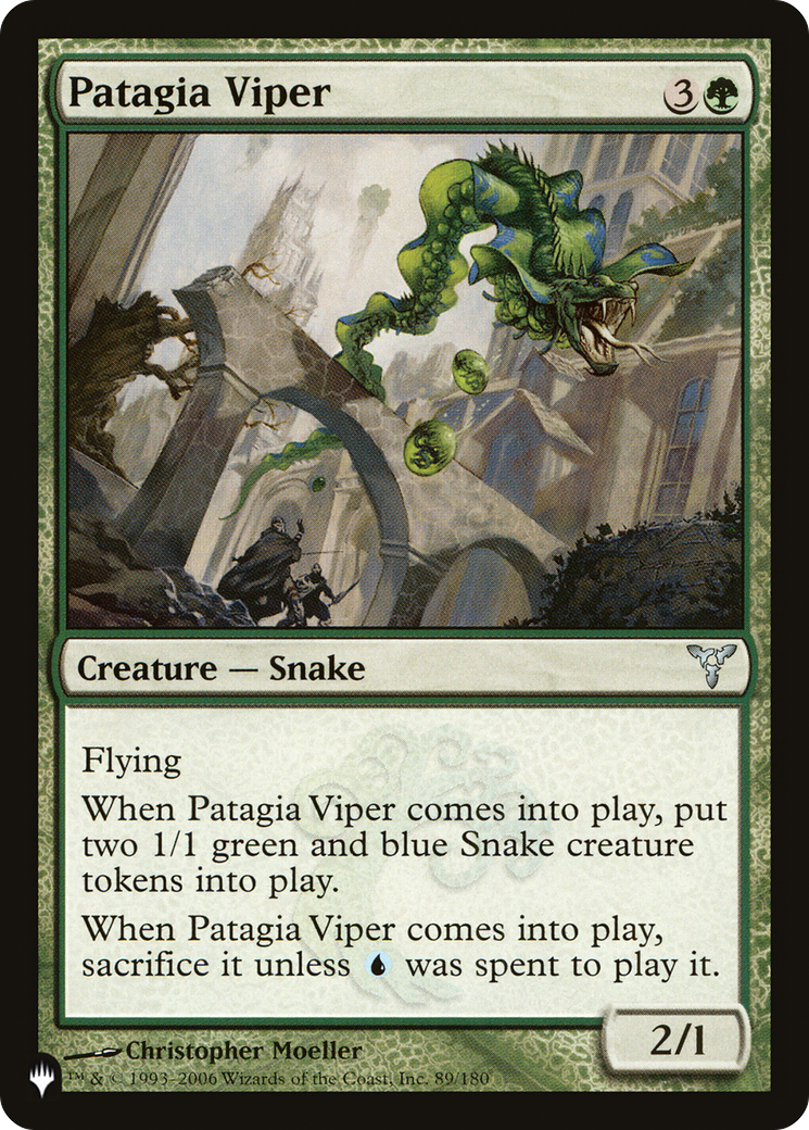 Patagia Viper [The List] | Fandemonia Ltd