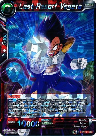 Last Resort Vegeta (BT7-010) [Assault of the Saiyans] | Fandemonia Ltd